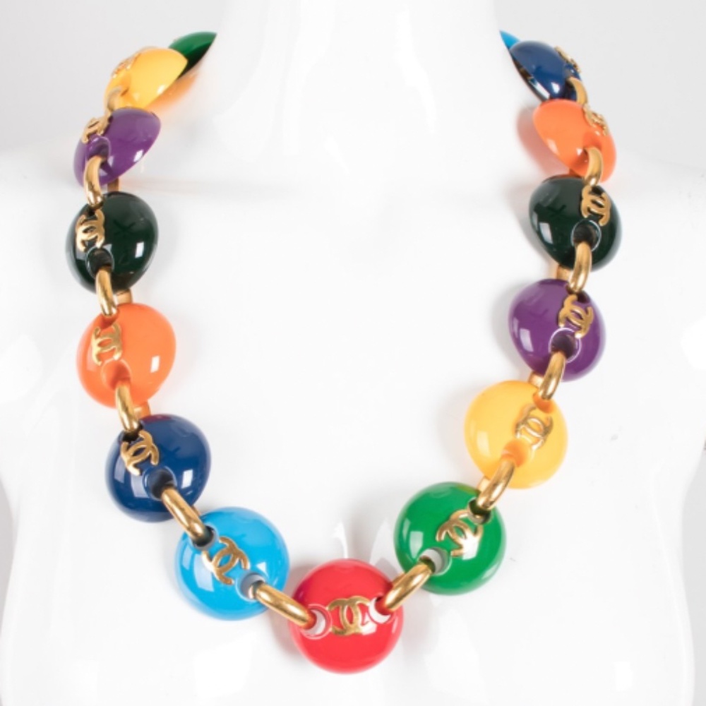 CHANEL SUPER RARE VINTAGE M&M BELT/ NECKLACE